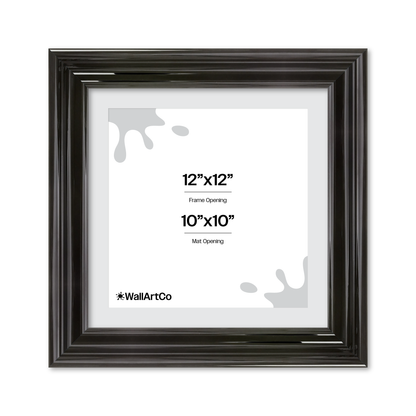 front of picture frame