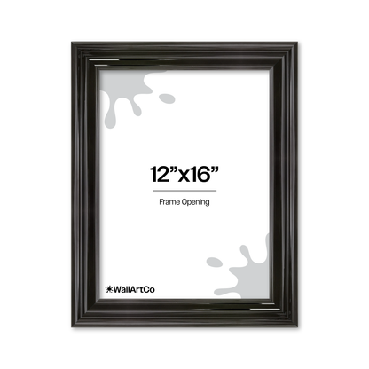 front of picture frame