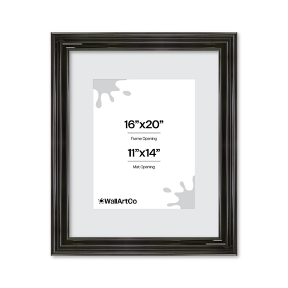 front of picture frame