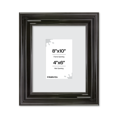 front of picture frame