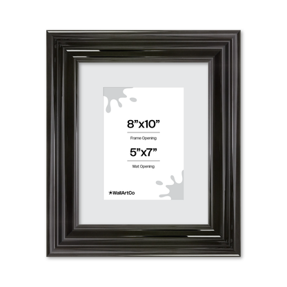 front of picture frame