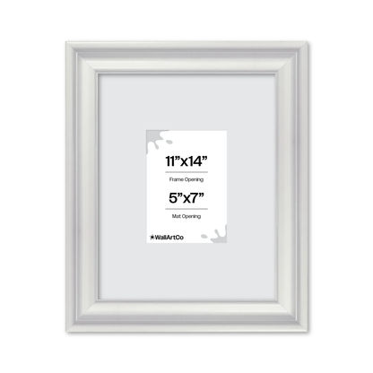 front of picture frame
