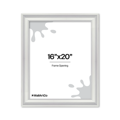 front of picture frame