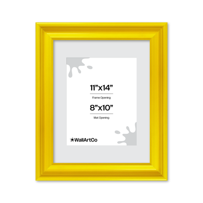 front of picture frame
