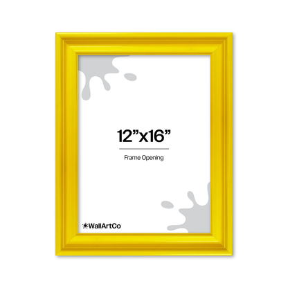 front of picture frame
