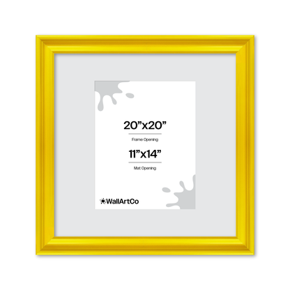 front of picture frame
