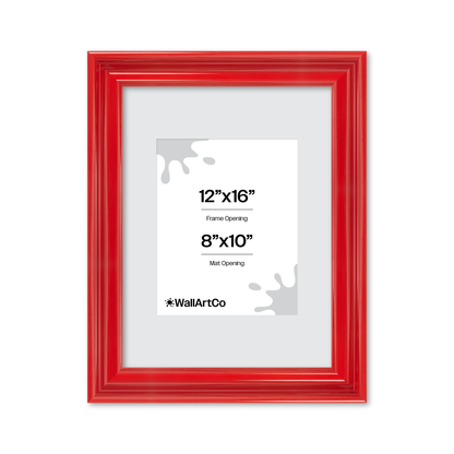 front of picture frame