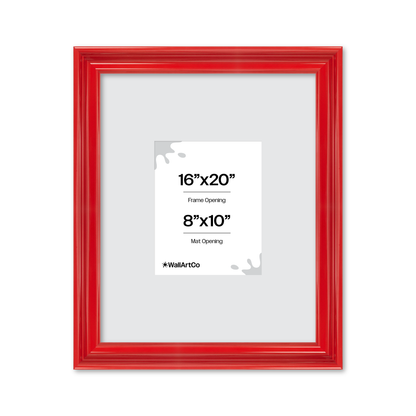 front of picture frame