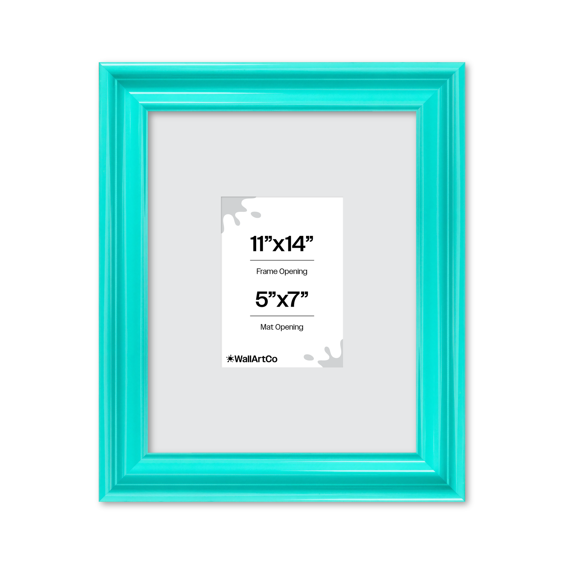 front of picture frame