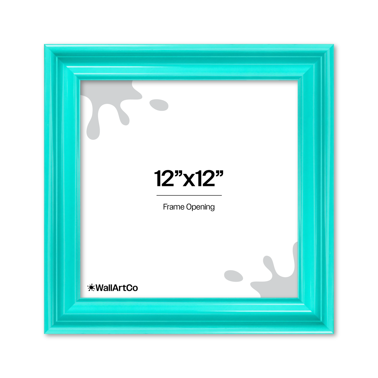 front of picture frame