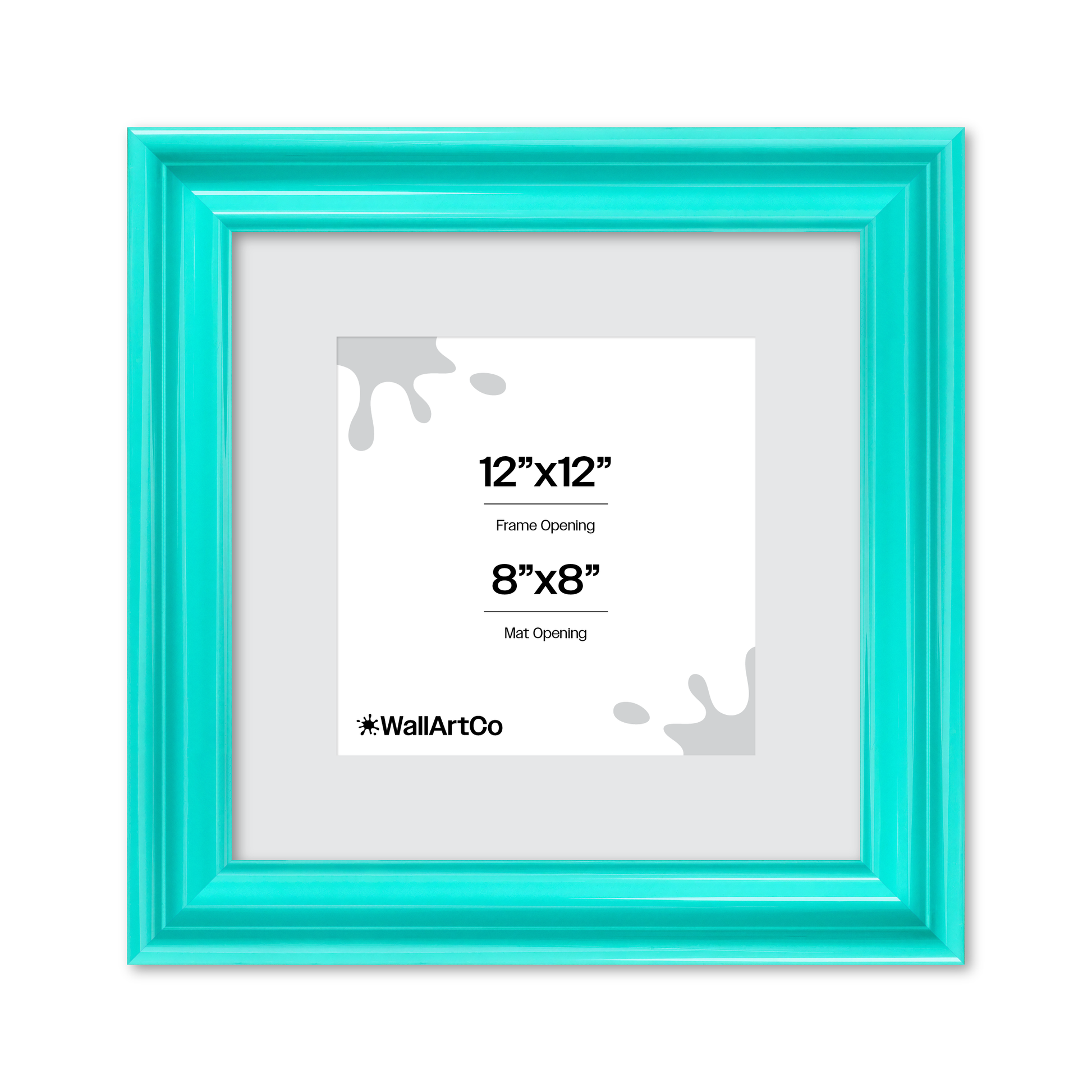 front of picture frame