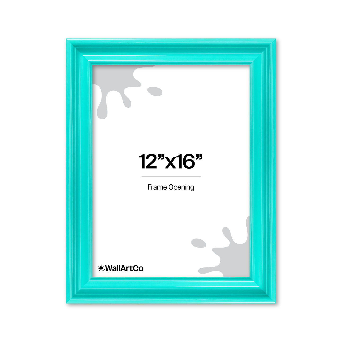 front of picture frame