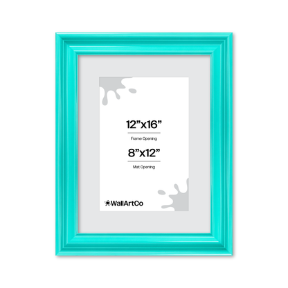 front of picture frame
