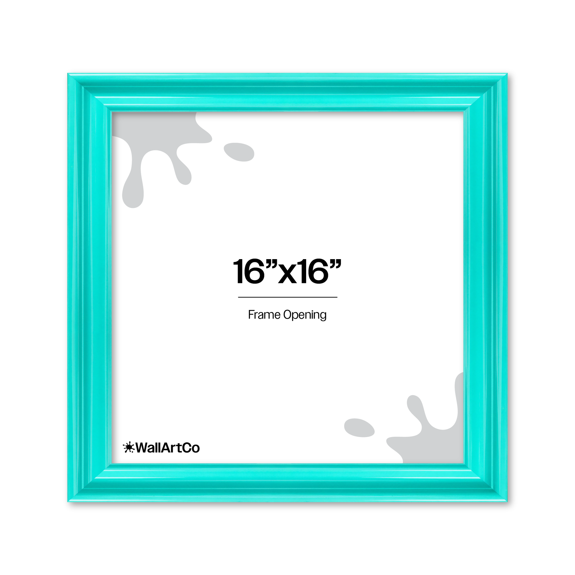 front of picture frame