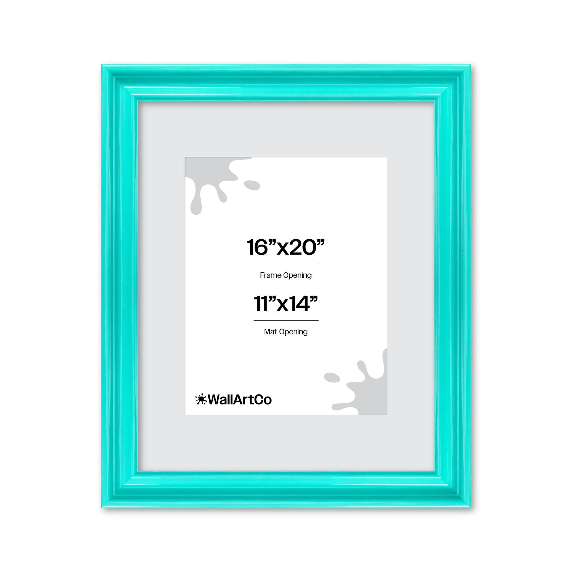 front of picture frame