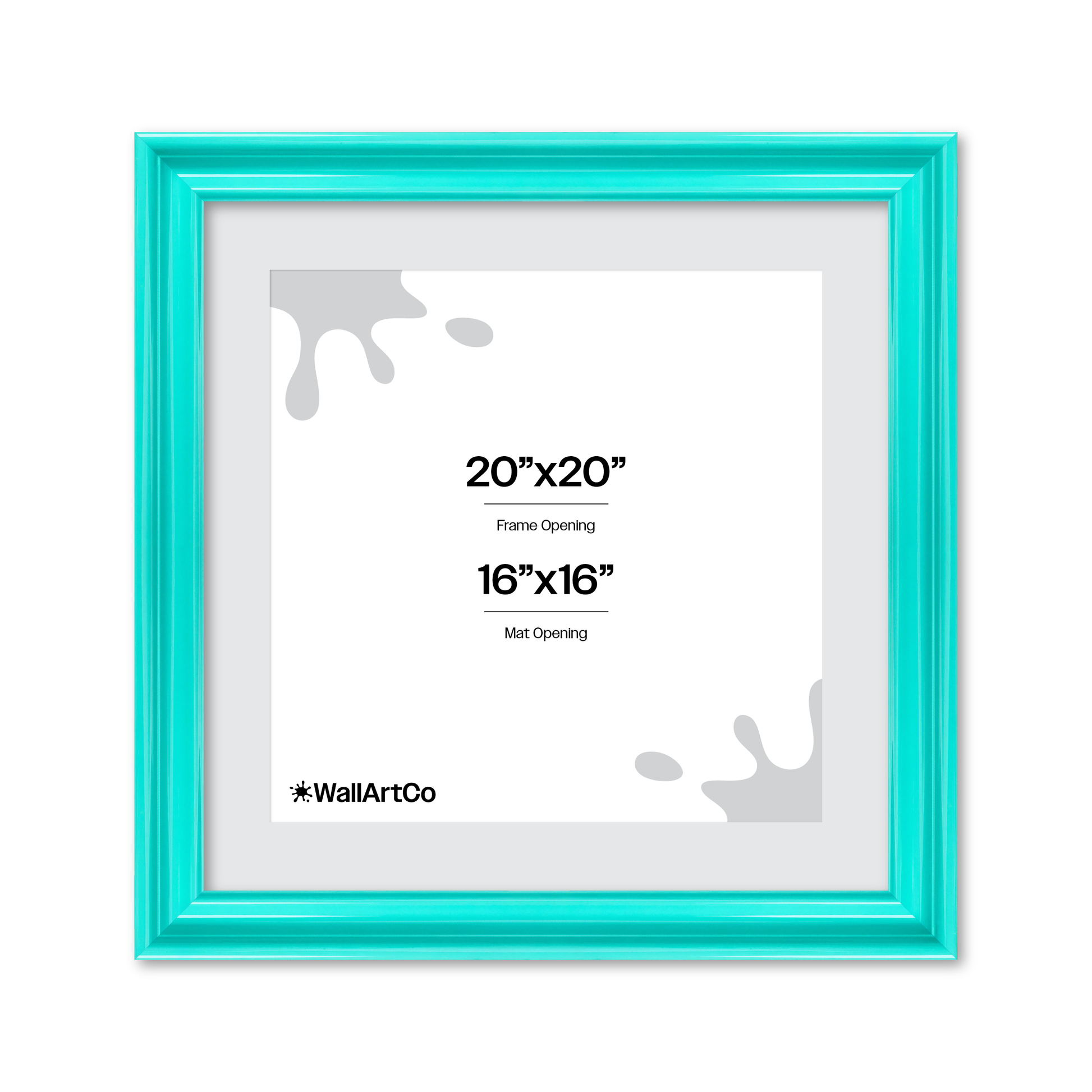 front of picture frame