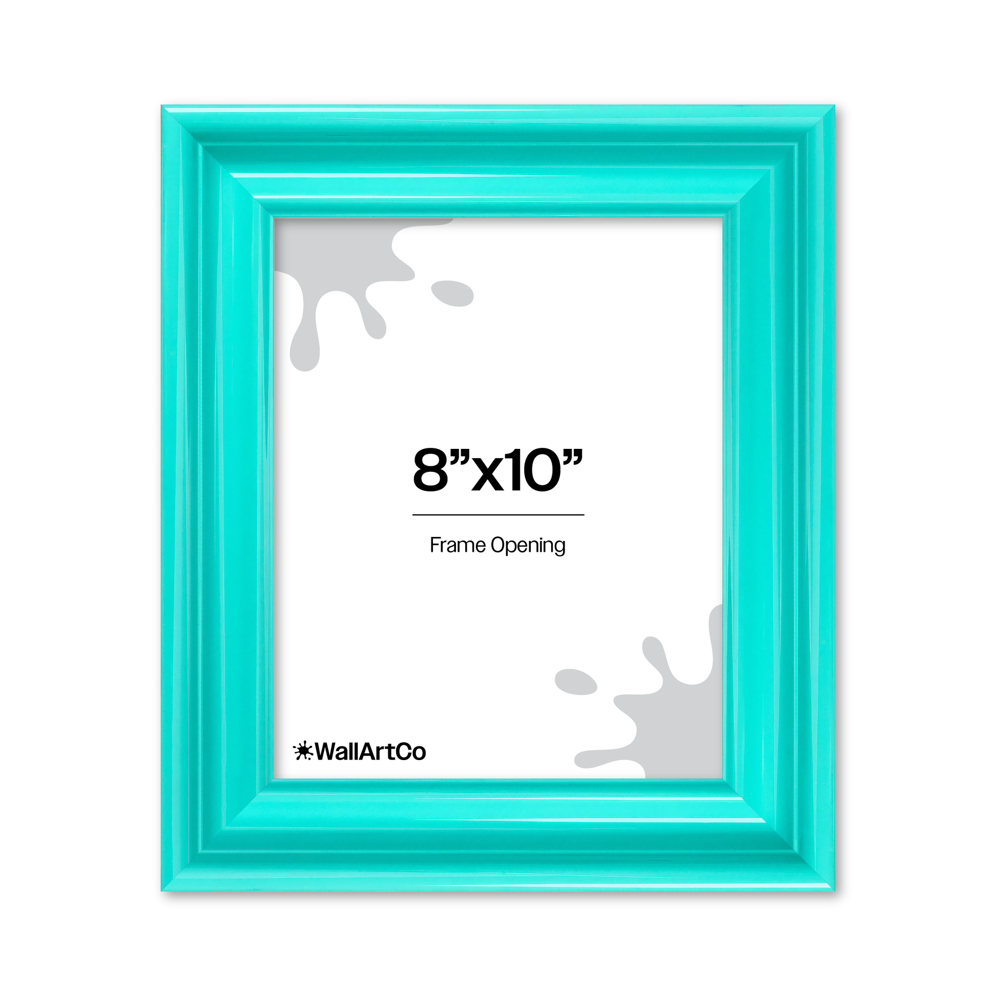 front of picture frame