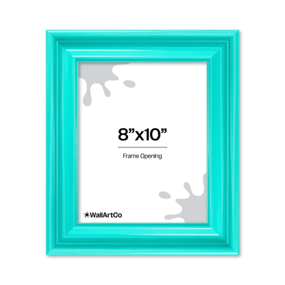 front of picture frame