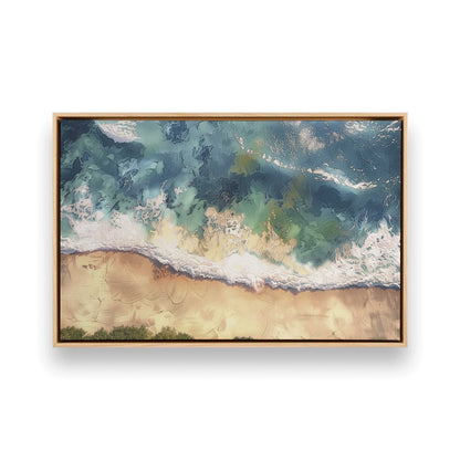 [Color:American Maple], Picture of art in a American Maple frame