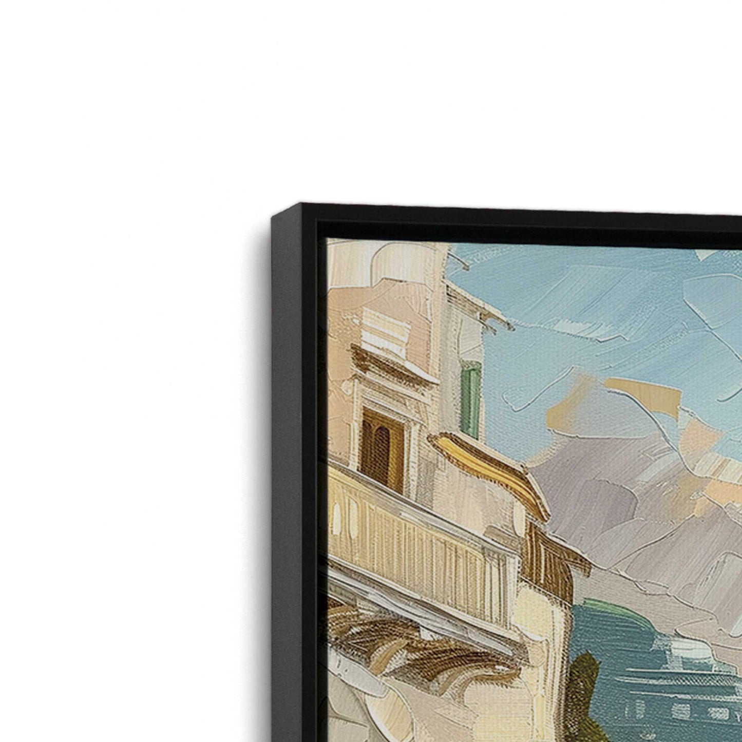 [Color:Satin Black], Picture of the corner of the art