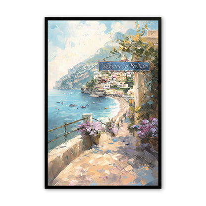 [Color:Satin Black], Picture of art in a Satin Black frame
