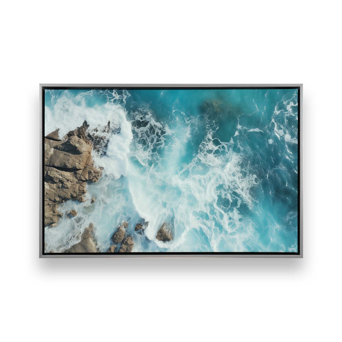 [Color:Polished Chrome], Picture of art in a Polished Chrome frame