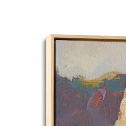 Sunset Shoreline Duo Canvas Print, Set of 2