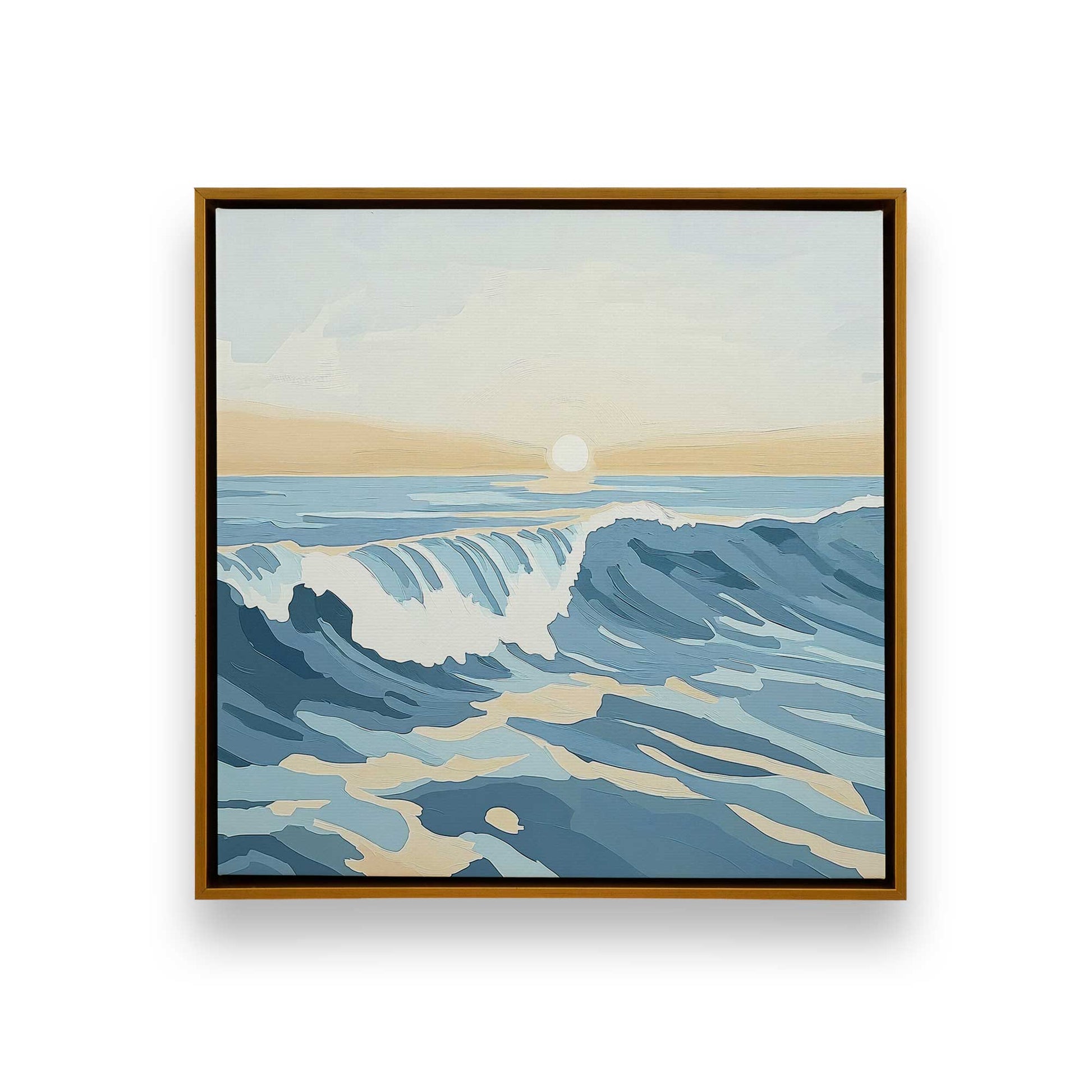 [Color:Polished Gold], Picture of art in a Polished Gold frame