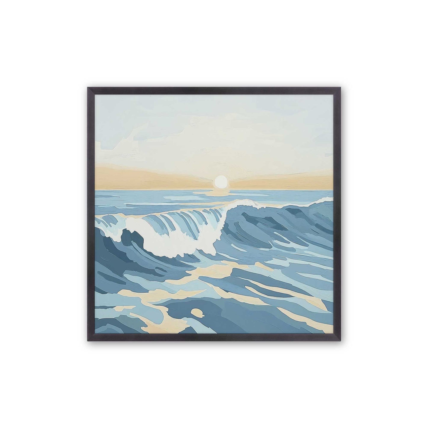[Color:Weathered Zinc], Picture of art in a Weathered Zinc frame
