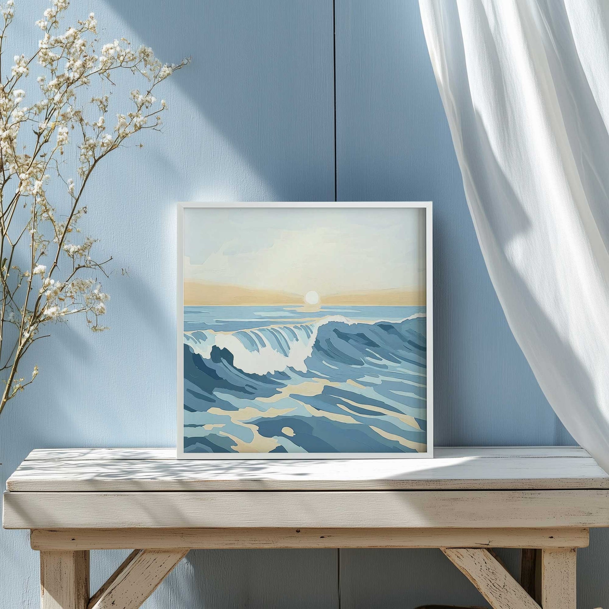 Picture of art in a room