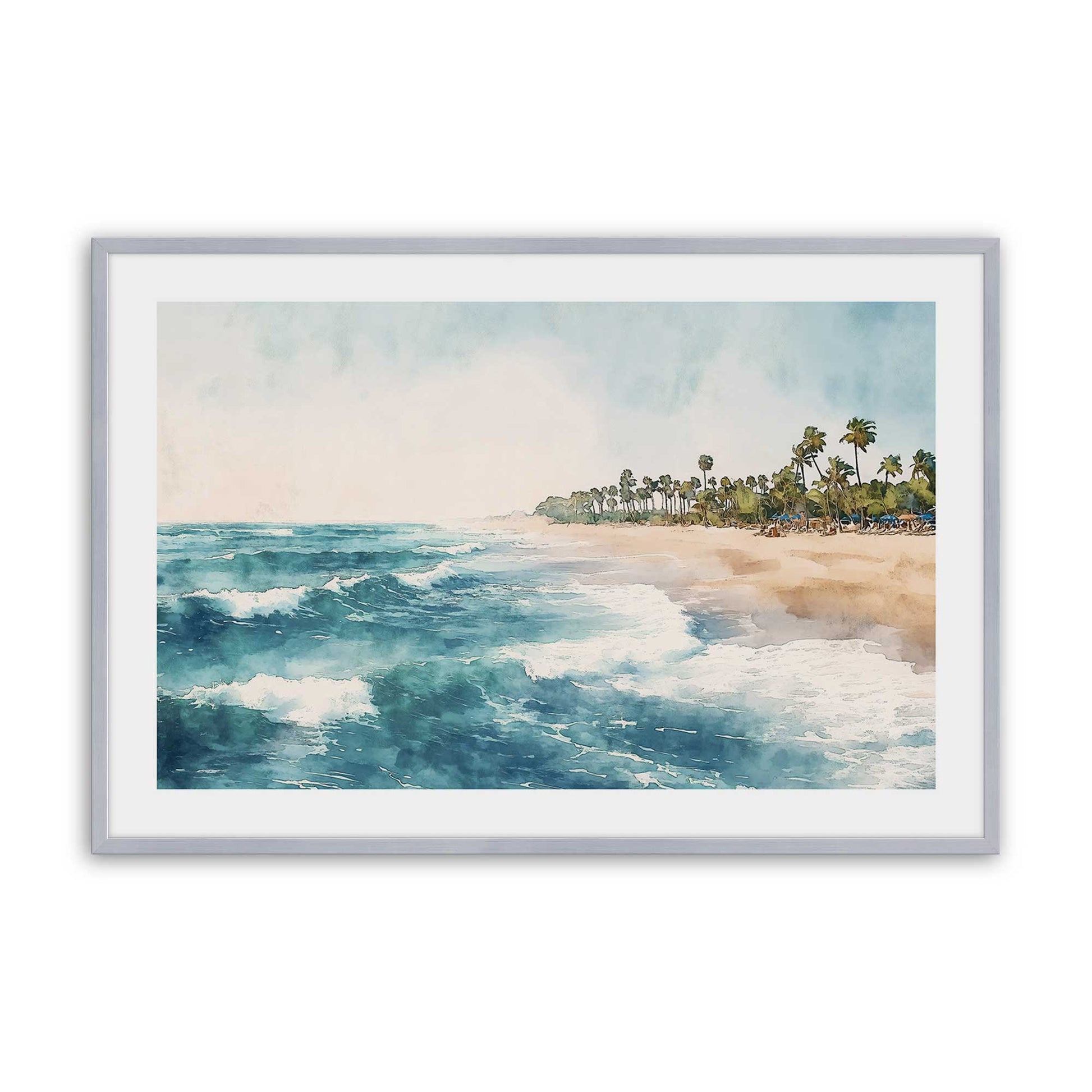 [Color:Polished Chrome], Picture of art in a Polished Chrome frame