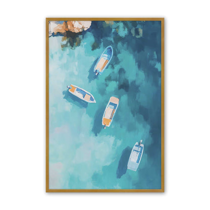 [Color:Polished Gold], Picture of art in a Polished Gold frame