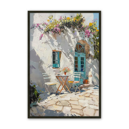 [Color:Satin Black], Picture of art in a Satin Black frame
