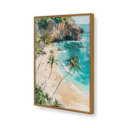 [Color:Polished Gold], Picture of art in a Polished Gold frame of the corner