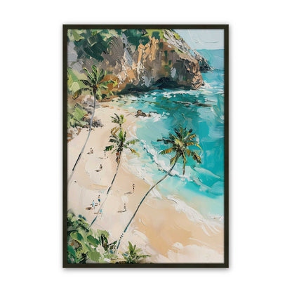 [Color:Satin Black], Picture of art in a Satin Black frame