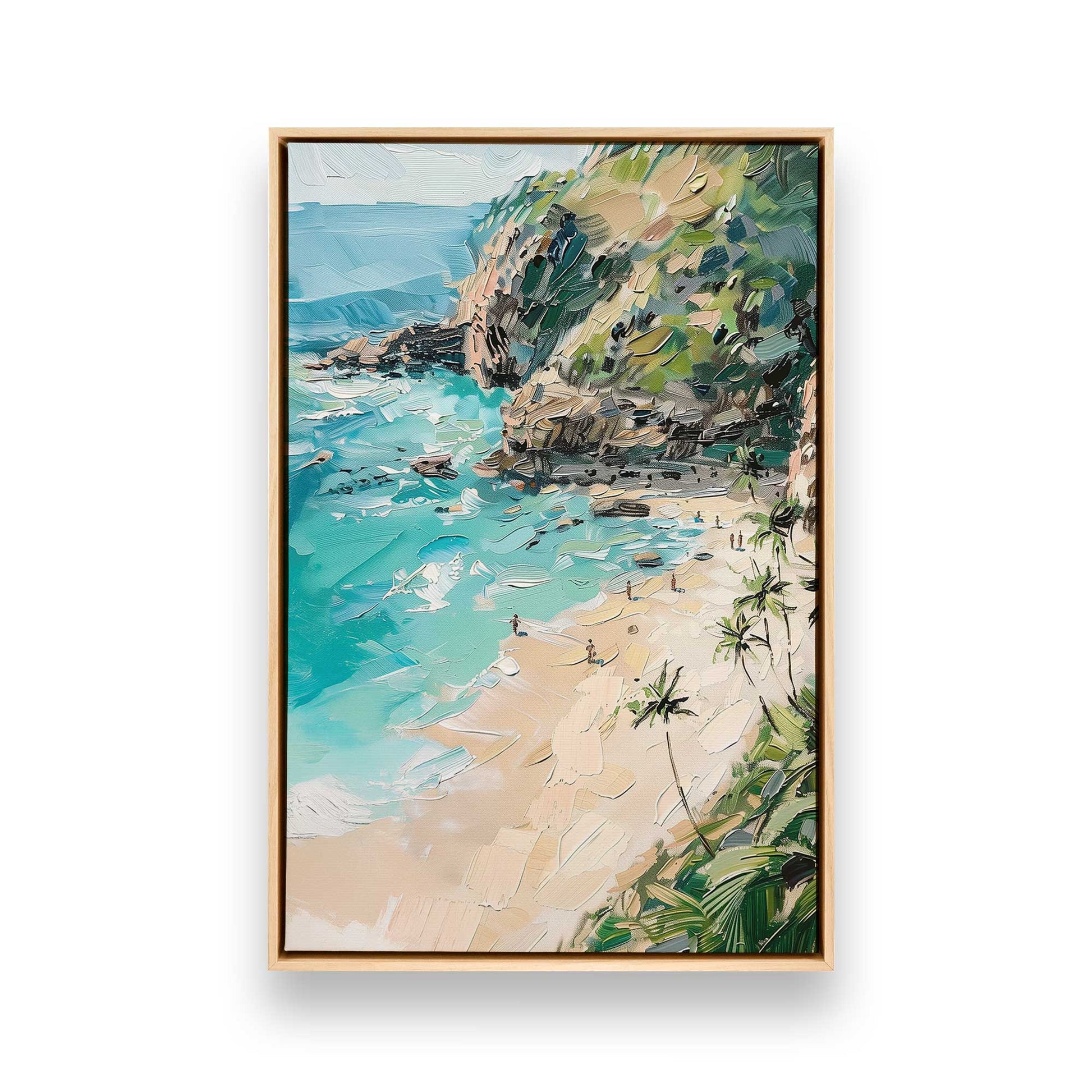 [Color:American Maple], Picture of art in a American Maple frame