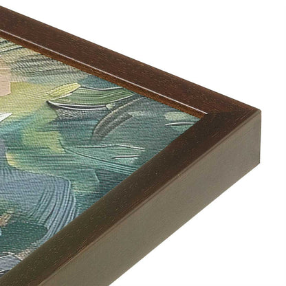 [Color:Belvinder Brown], Picture of art in a Belvinder Brown frame at an angle
