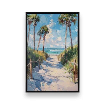 [Color:Satin Black], Picture of art in a Satin Black frame