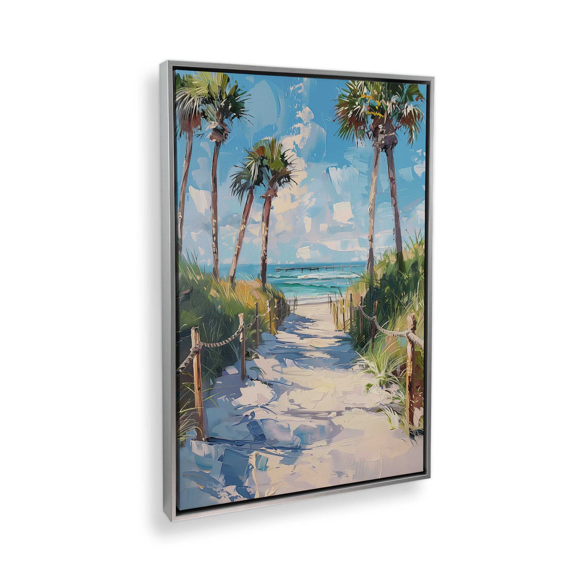 [Color:Polished Chrome], Picture of the corner of the art
