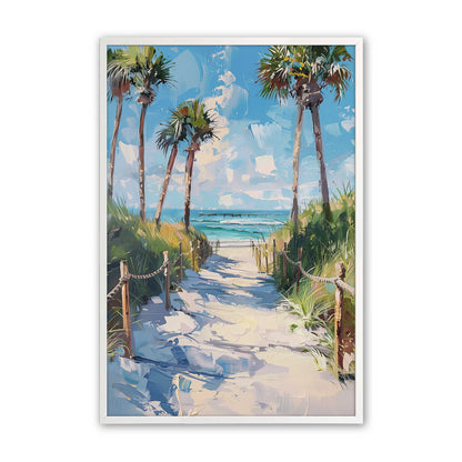 [Color:Opaque White], Picture of art in a Opaque White frame