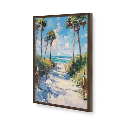 [Color:Belvinder Brown], Picture of art in a Belvinder Brown frame of the corner