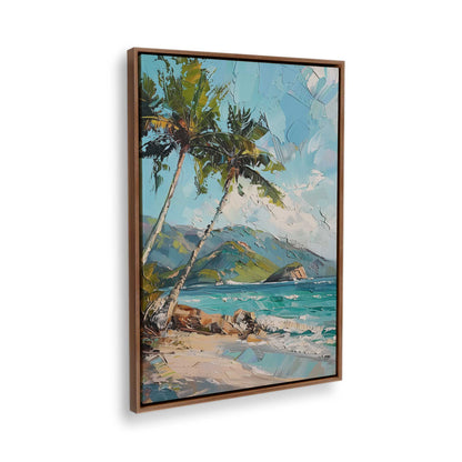 [Color:Walnut], Picture of the corner of the art