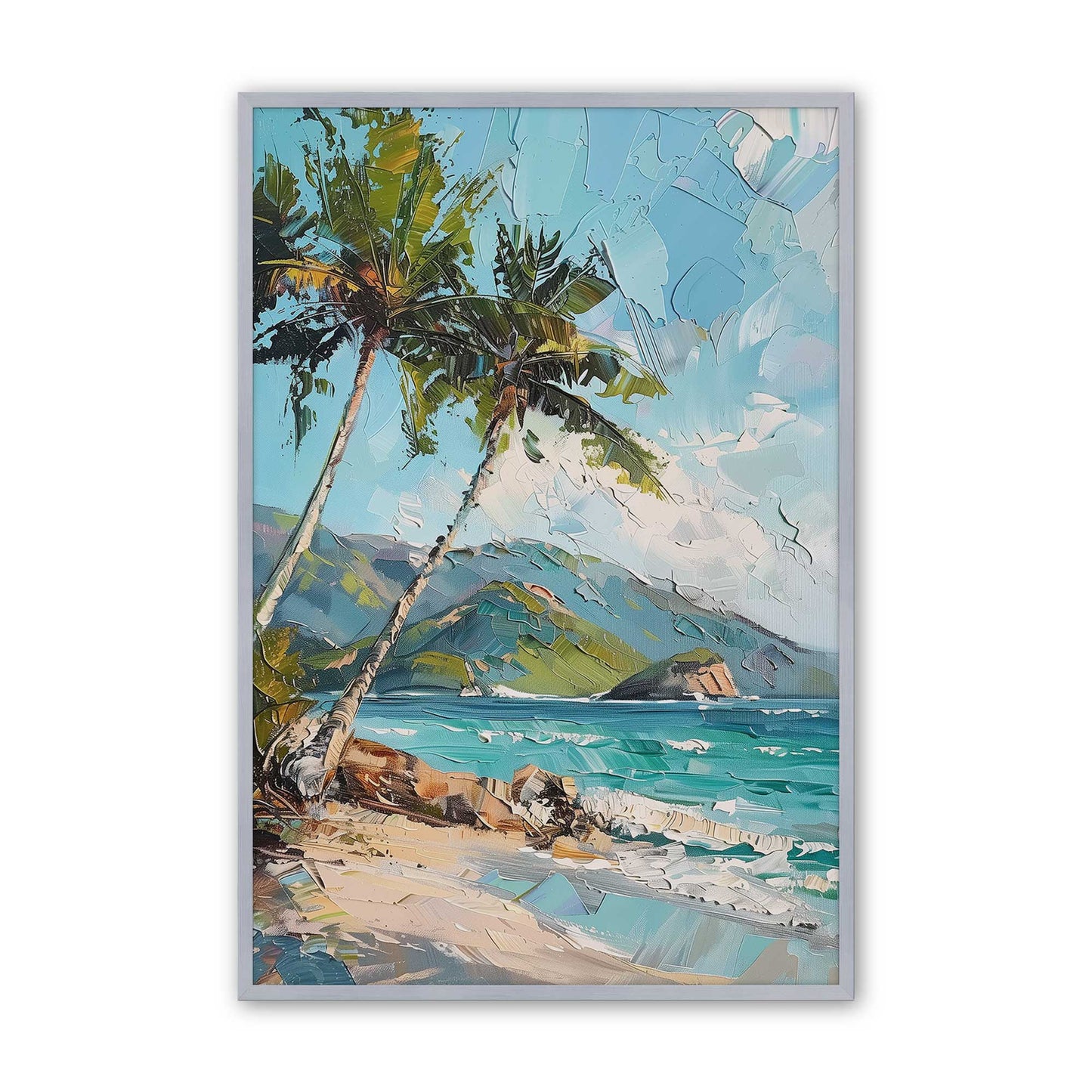 [Color:Polished Chrome], Picture of art in a Polished Chrome frame
