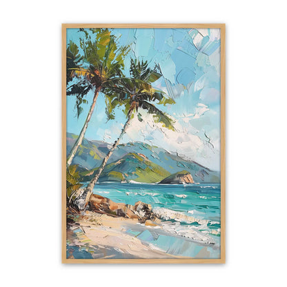 [Color:American Maple], Picture of art in a American Maple frame