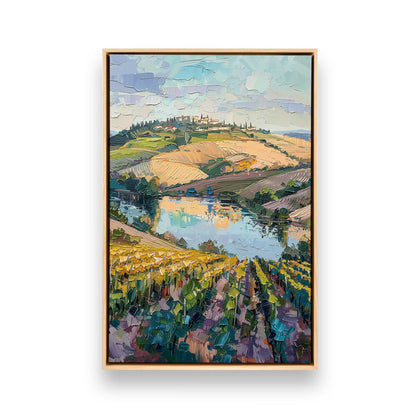 [Color:American Maple], Picture of art in a American Maple frame