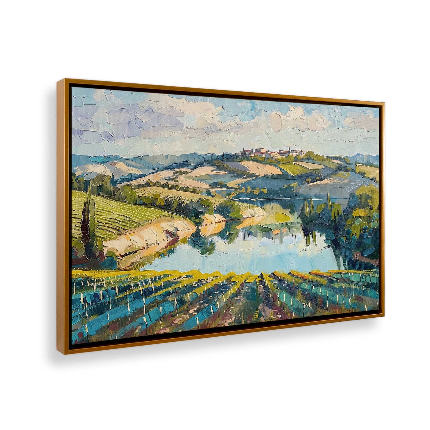 [Color:Polished Gold], Picture of the corner of the art