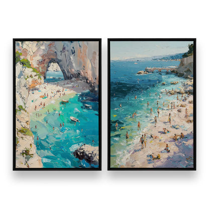 [Color:Satin Black], Picture of art in a Satin Black frame