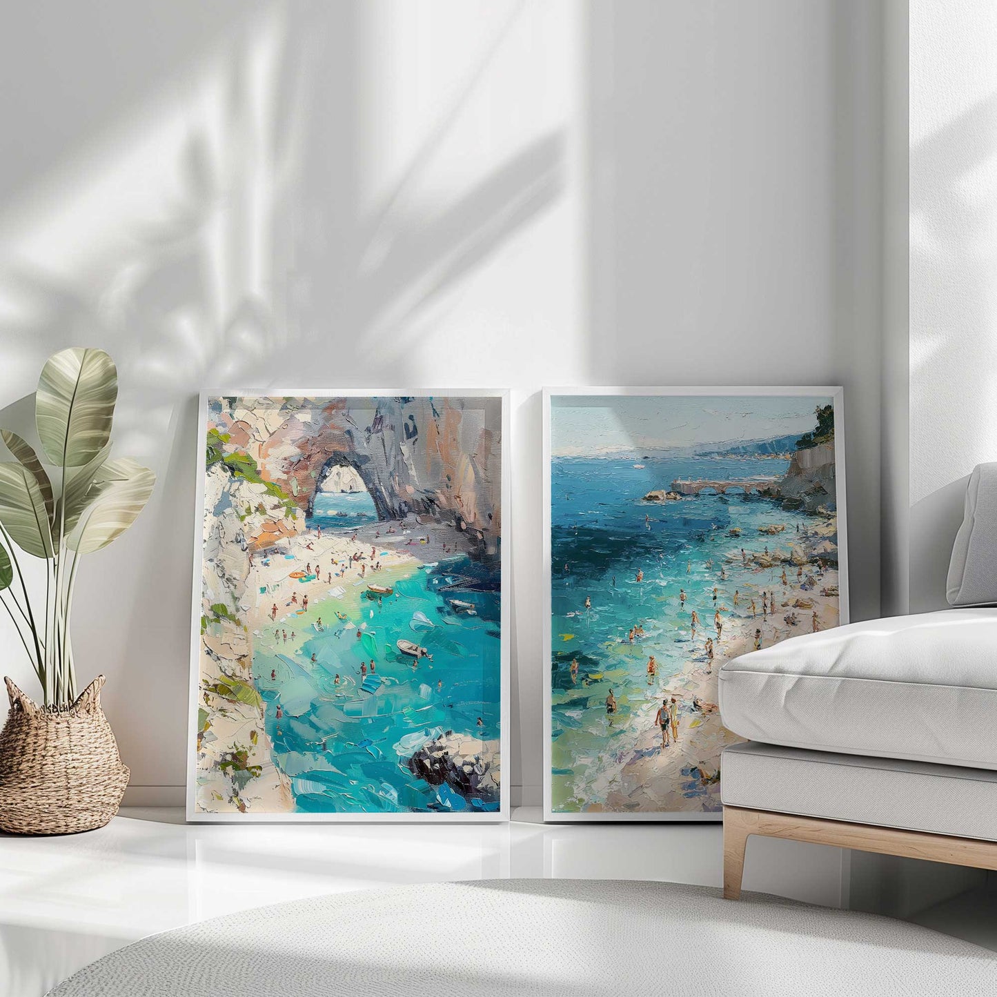 [Color:American Maple], Picture of art in a American Maple frame