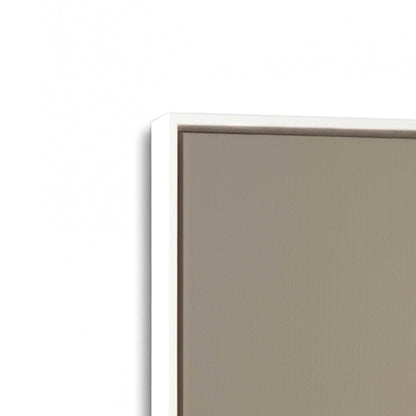 [Color:Opaque White], Picture of art in a White frame at an angle