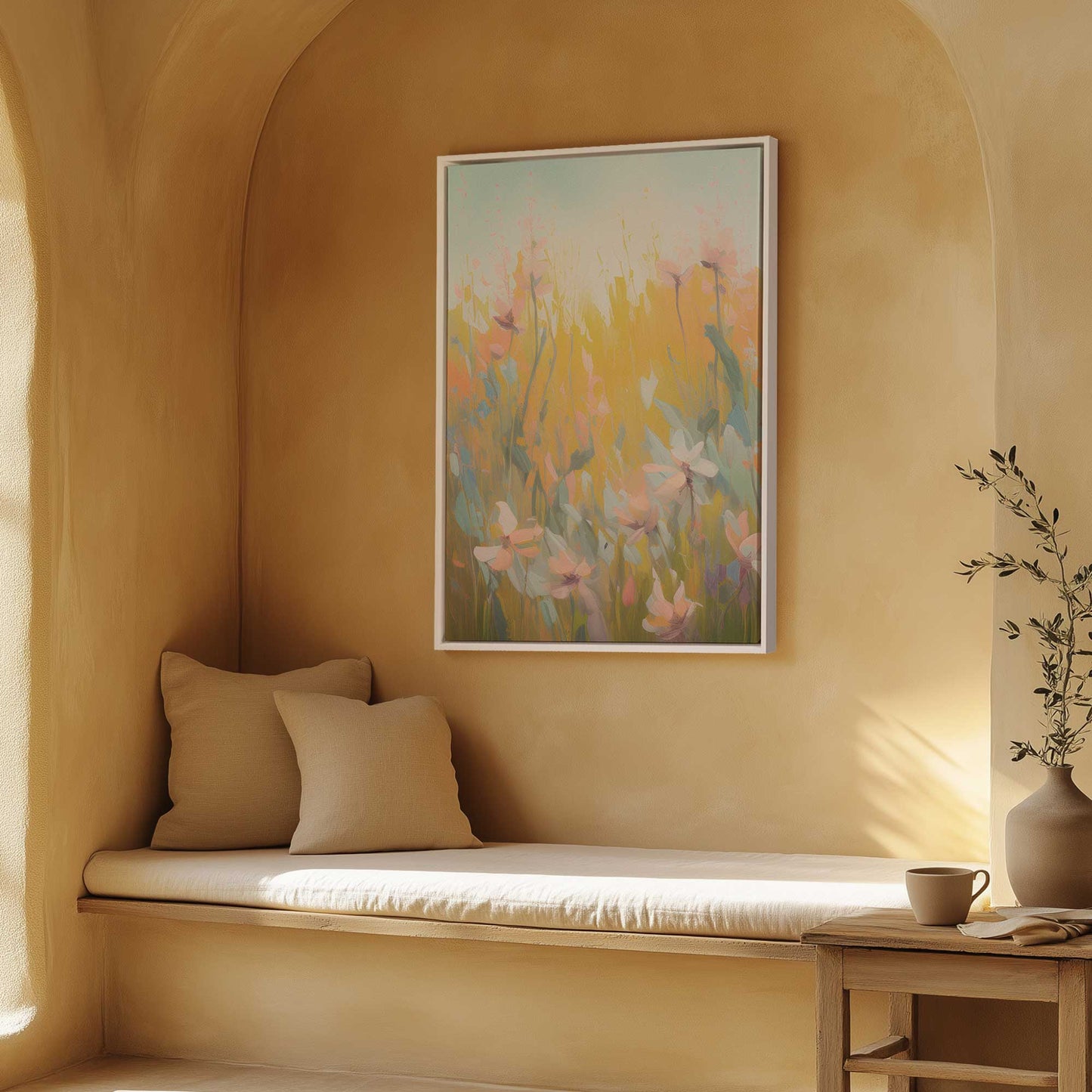 Picture of art in a room